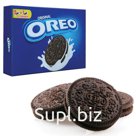 Печенье OREO (Орео) шоколадное, начинка из ванильного крема, 228 г, 6 шт. х 38 г, коробка