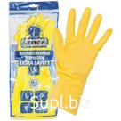 Перчатки хозяйственные с х/б напылением Textop Extra Safety (S) 1/144