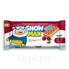 Бисквитное пирожное "Snow Max" с вишневой начинкой декорированное (Цветная пленка 30 гр.) -Беларусь