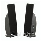 Колонки компьютерные SVEN 230, 2.0, 2×2 Вт, пластик, черные, SV-0110230BK
