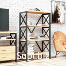 Мебель лофт по Вашим размерам и эскизам в любом объёме . обрамление массивом дуб ясень . Возможна порошковая покраска .