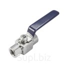 Кран шаровый муфтовый серия 105, ( вр.BSPP 1/2" x вр.BSPP 1/2" ), PEEK, 690PN