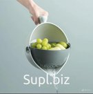 Поворотны дуршлаг из soft-touch пластика
