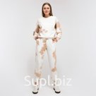 Брюки женские MINAKU: Casual Collection цвет бежевый, р-р 48