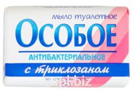 Мыло антибактериальное с триклозаном "Особое" с растительными маслами и глицерином, 100г