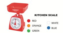 Весы механические с чашкой в 5 цветах Vertex 5 кг 6010-VS *24*