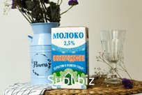 Молоко питьевое ультрапастеризованное с м.д.ж. 2,5%, Вологодское