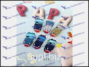 Краги детские мембрана,флис,тиксулейт р.р 3-6 лет 12 шт в уп микс