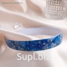 Ободок для волос "Индира" 2,3 см, орнамент