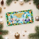 Конверт для денег «Счастливого Нового Года!», 16×8 см