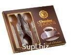Шоколад MILK &amp; DARK CHOCOLATE SPOONS
 54g