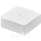 Распаячная коробка для кабель-канала 75х75х20 мм белая IP 40 (80 шт) Урал ПАК