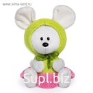 Мягкая игрушка «Мышка Пшоня» в платье с капюшоном, 15 см