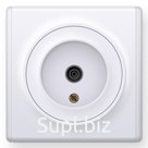 Розетка OneKeyElectro Florence антенная TV, белая