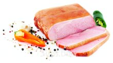 Мясной продукт копчено-вареный из свинины категории Б «Бекон по-домашнему»