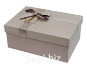 Коробка подарочная 17х12х6см Цвет: мокко