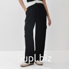 Брюки карго женские MIST размер S, чёрные