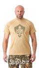 Футболка Орион Shield (Шилд) (хлопок, бежевый) OTS-03BG