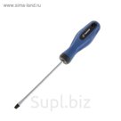 Отвертка шлицевая TUNDRA, SL6 х 150 мм, двухкомпонентная рукоятка