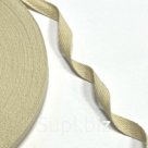 Лента киперная, ширина 1 см, цвет слоновая кость