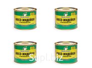Мясо индейки в собственном соку -0,525 кг.) Каменка Мясо х 4 шт.