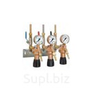 Редуктор GCE Dinset Кислород/Аргон/Аргон; вх. G3/8quot;, вых. 3хG1/4quot;