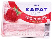 Продукт творожный "Творожок" терм. фрукт. с наполн. «Малина» м.д.ж. 9%, 100 г*72