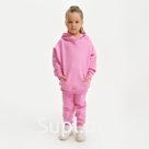 Костюм для девочки (худи, брюки) KAFTAN "Basic line", размер 28 (86-92), цвет розовый