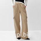 Брюки карго женские MIST размер S, бежевые