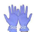 Перчатки нитрил GLOVES 3, 5 г ФИОЛЕТОВЫЕ неопудр.текст L 50пар/уп