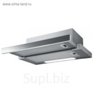 Вытяжка Jetair AURORA LX/GRX/F/90, встраиваемая, 650 м3/ч, 3 скорости, 90 см, серебристый