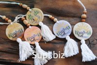 Glass pendants/handcrafted