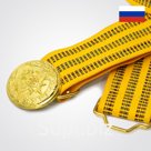 Пояс парадный без подвесок "Нацгвардия РФ"