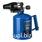 Лампа паяльная ЗУБР ВУЛКАН ВК-20, стальной эжектор, АИ 92-95, объем 2 л
