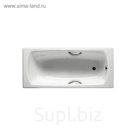 Ванна стальная Roca Swing 180 x 80 см, цвет белый