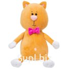 Мягкая игрушка «Кот Томас рыжий с бантиком», 20 см