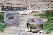 В продаже риет из мяса дикого кабана от компании ООО «Деликатес Дичь» в подарочной упаковке. Французское блюдо риет – мясной паштет с лесными грибами, иногда и…