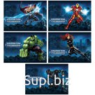 Альбом для рисования 20л., А4, на скрепке Hatber "Marvel. Мстители"