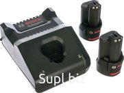 Комплект GAL 12V-40 + 2 аккумулятора GBA 12V 2.0 Ah Bosch Professional