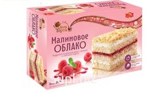 Торт Малиновое облако 0,390гр Черемушки