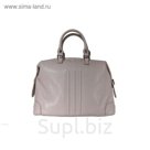 302-12 0060 Женская сумка кожаная Ludor Бежевый