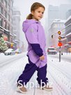 Комбинезон, Весна-Осень, Сиреневый+фиолетовый, арт. 237Ф (104 см)