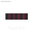 Шарф мужской 32×180 см, бордовый