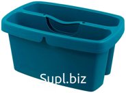 Ведро для мытья окон Leifheit с 2-мя отделениями Combi Box 52001