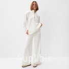 Костюм (джемпер, брюки) MINAKU: Casual Collection цвет экрю, размер 48