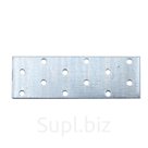 Пластина перфорированная ПС 40х120х2,0 мм оцинкованная