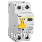 Дифф. автомат IEK, 1п+N, 2 мод., C 25 А, 30 мА, тип A, 6 кА, АВДТ-32, MAD22-5-025-C-30