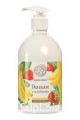 Жидкое Крем-мыло natural extracts 500 мл. «Банан и Клубника» , которое оказывает увлажняющее, ухаживающее воздействие на кожу рук. Кремовая текстура бережно оч…