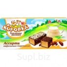 Торт Коровка топленое молоко со светлой и темной крошкой 0,200 Рот Фронт