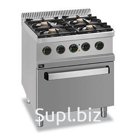 Плита 4 конфорочн.700 сер. Apach APRG-77FE